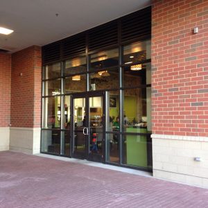 Store door at NuVegan in College Park