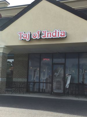 Store front  at The Taj of India in Martinez