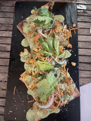 Cauliflower Flatbread   at Fruits & Roots in Stuart