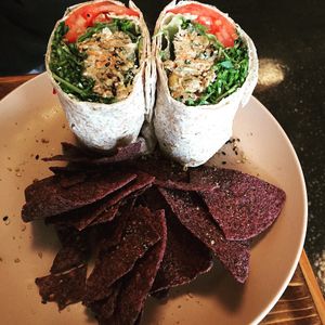 Tuna Chick Wrap at Fruits & Roots in Stuart