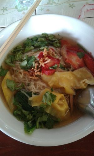 บะหมี่เกี๊ยว at Chan-Pak in Bangkok