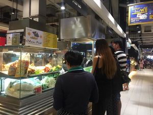 Stall at Chan-Pak in Bangkok