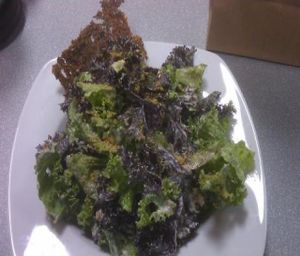 Kale Caesar Salad at Eternal Abundance in Vancouver