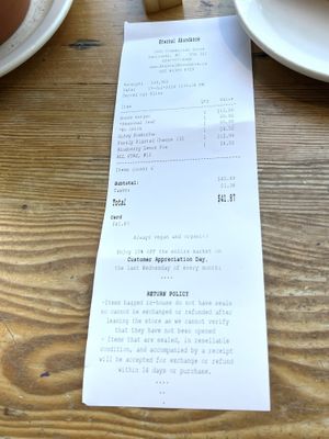 Very expensive for tiny portion of food served   at Eternal Abundance in Vancouver