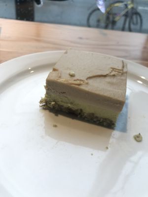 Key lime pie at Eternal Abundance in Vancouver