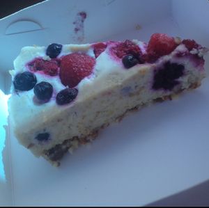 raw berry cheesecake  at Waratah Organics in Upper Ferntree Gully