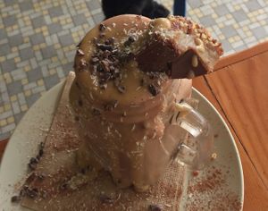 Pepe and amazing Smoothie's = bliss  at Waratah Organics in Upper Ferntree Gully