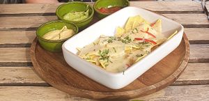 Nachos with vegan cheese at Bindicafe in Amersfoort