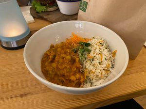 Curry  at Bindicafe in Amersfoort