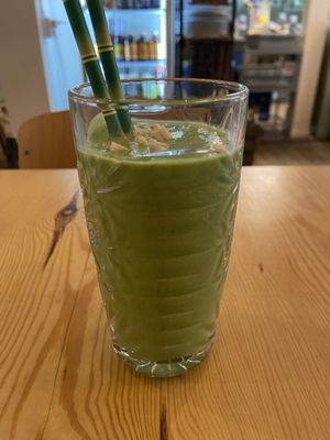 Green smoothie at Bindicafe in Amersfoort