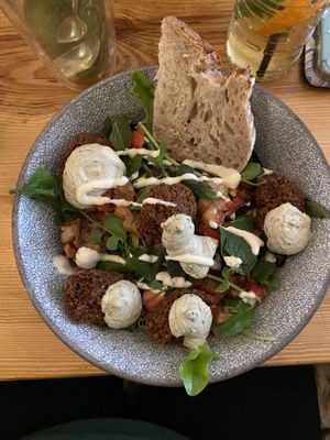 Falafel salad  at Bindicafe in Amersfoort