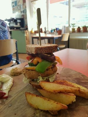 Lekker gegeten !!! at Bindicafe in Amersfoort