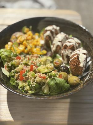 Falafel bowl  at Bindicafe in Amersfoort