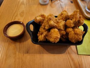 Cauliflower wings at Bindicafe in Amersfoort