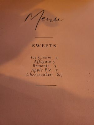 Desserts at Bindicafe in Amersfoort