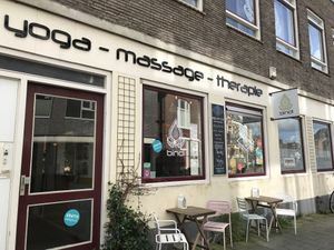They even have yoga😄 at Bindicafe in Amersfoort