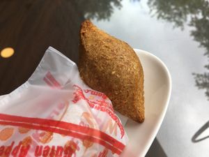 Wheat ball at Cigköftem in Hamburg