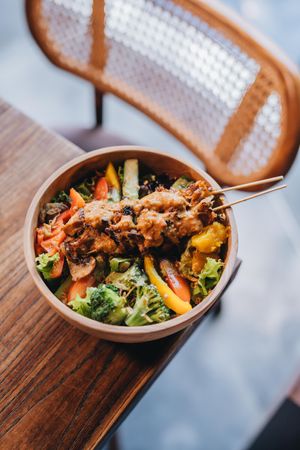 So yumm… bowl of goodness   at Kismet Bar & Kitchen  in Ubud