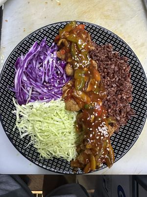 Vegan chicken katsu  at Kismet Bar & Kitchen  in Ubud