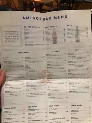Open Menu - Page 1 at Amigos in Skopje