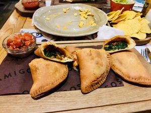 Empanadas at Amigos in Skopje