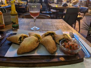 Best empanadas! at Amigos in Skopje