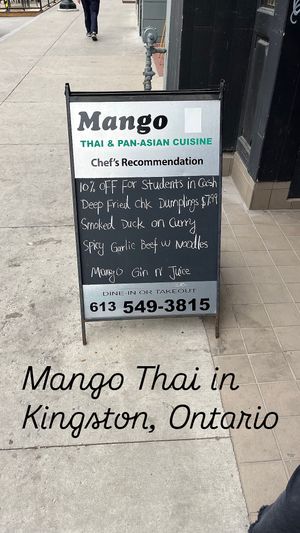  at Mango Thai and Pan-Asian Cuisine  in Kingston