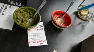 Dips at Nanoosh in Berlin