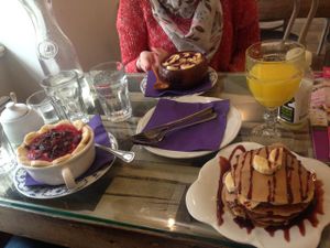 Amazing all raw breakfast at Sweet Secret of Raw in Prague