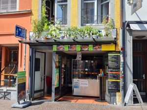 Outside at Kervan in Konstanz