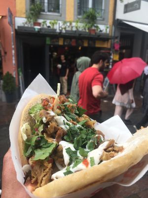 Seitan Kebab  at Kervan in Konstanz