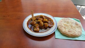 Currywurst at Kervan in Konstanz