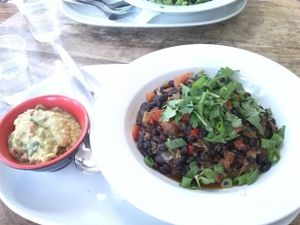 Mexican black bean.  at Market - Dizengoff in Tel Aviv