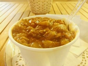 vegan ratatouille at Mitz Marak in Givatayim