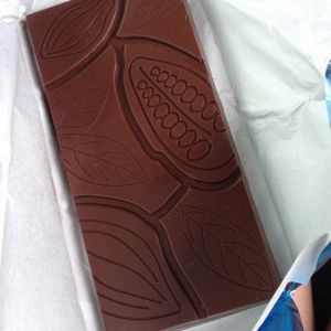 nice pattern! :)  at Choklat in Calgary