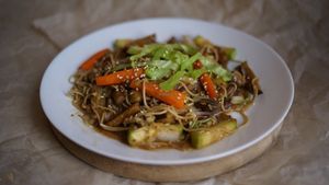 WOK at Veggie Bro in Vladimir