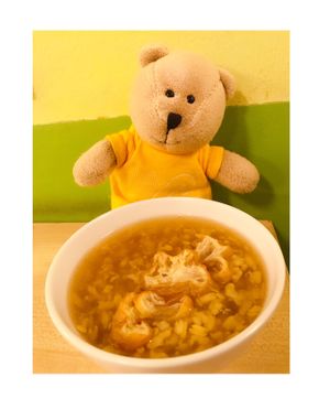 Mung Bean dessert at Five Insights Hall 五观食堂 in Central Singapore