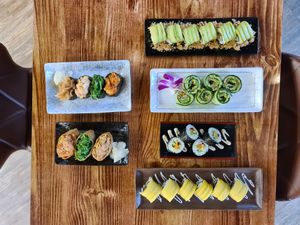 Seasonal Special Sushi at nomVnom Bistro - Clarke Quay in Central Singapore