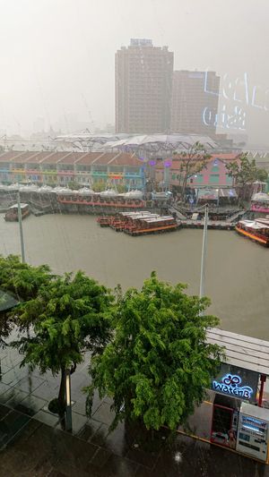 riverfront view at nomVnom Bistro - Clarke Quay in Central Singapore
