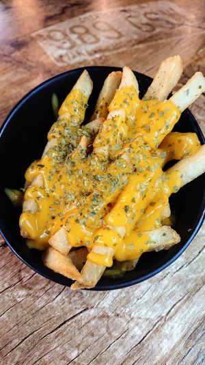 cheese fries at nomVnom Bistro - Clarke Quay in Central Singapore