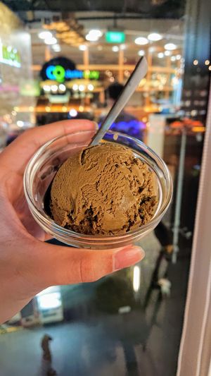 houjicha ice cream at nomVnom Bistro - Clarke Quay in Central Singapore