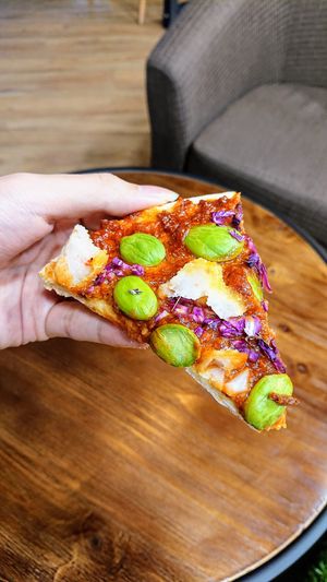 sambal petai pizza at nomVnom Bistro - Clarke Quay in Central Singapore