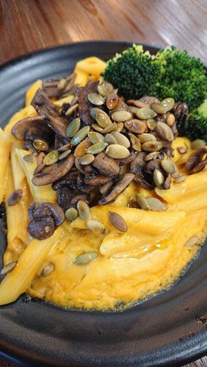 creamy pumpkin penne at nomVnom Bistro - Clarke Quay in Central Singapore