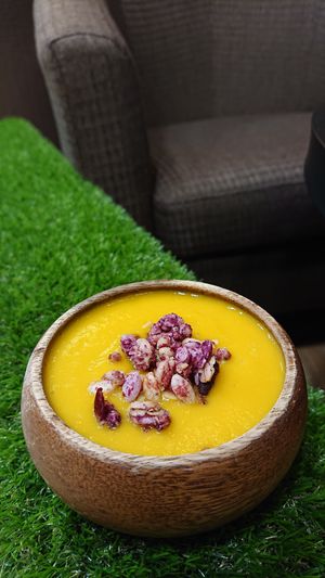 soy pumpkin smoothie at nomVnom Bistro - Clarke Quay in Central Singapore