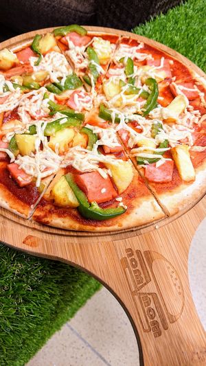 Hawaiian pizza at nomVnom Bistro - Clarke Quay in Central Singapore