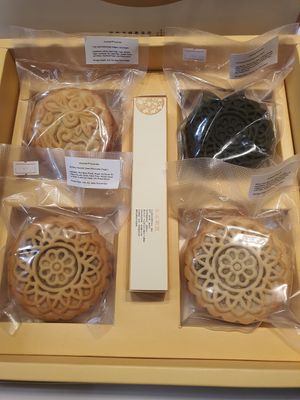 Assorted flavors mooncakes ~ at nomVnom Bistro - Clarke Quay in Central Singapore