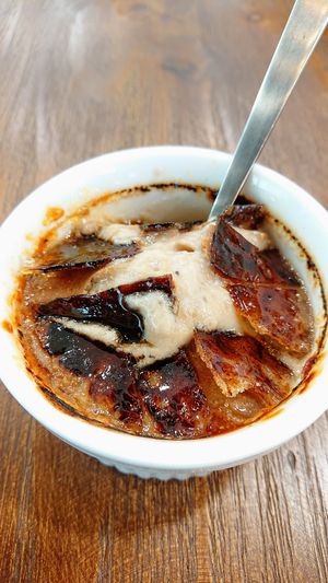 banana creme brulee at nomVnom Bistro - Clarke Quay in Central Singapore