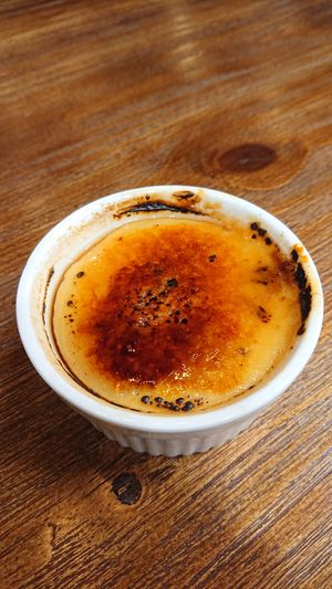 durian creme brulee at nomVnom Bistro - Clarke Quay in Central Singapore