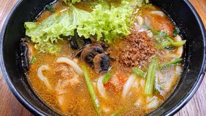 shacha udon at nomVnom Bistro - Clarke Quay in Central Singapore