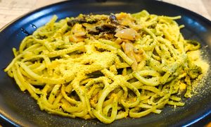 Spinach linguine at nomVnom Bistro - Clarke Quay in Central Singapore